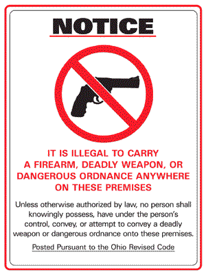 Concealed Weapon Policy