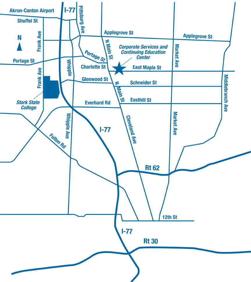Ohio Training Facilities Map
