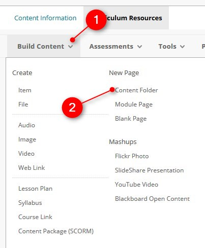 Click on Build Content then, Click on Content Folder