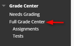 Click Full Grade Center 