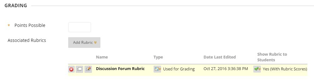 You can edit the rubric and decide whether to show rubrics to students or not.