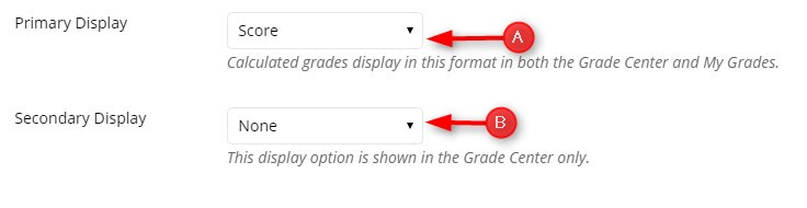Choose the Primary Display and Secondary Display