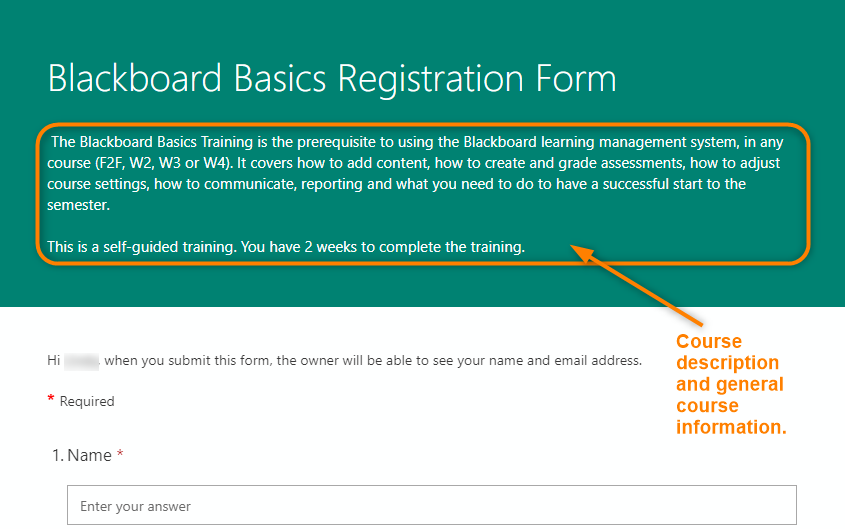Complete the Registration Page