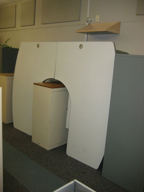 2 MOON SHAPE TABLES
