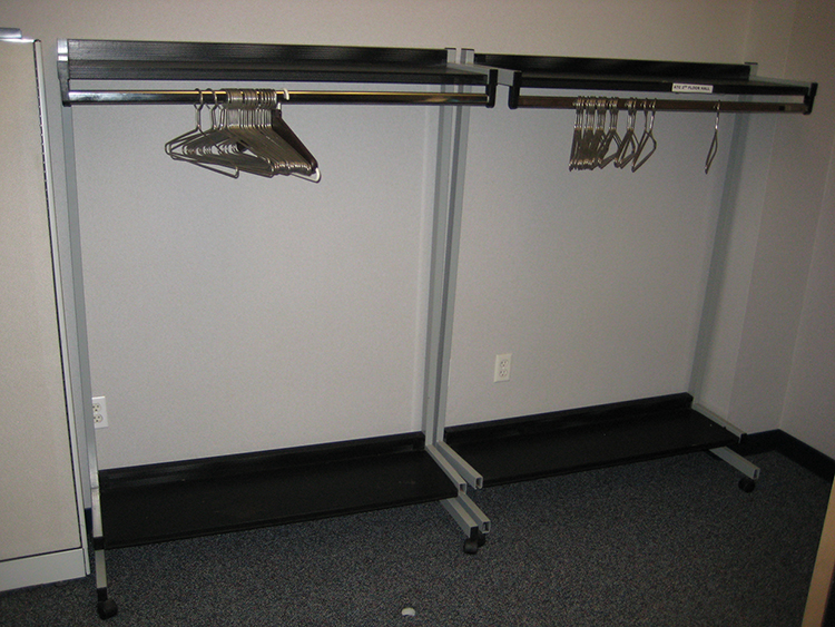 2 COAT RACKS