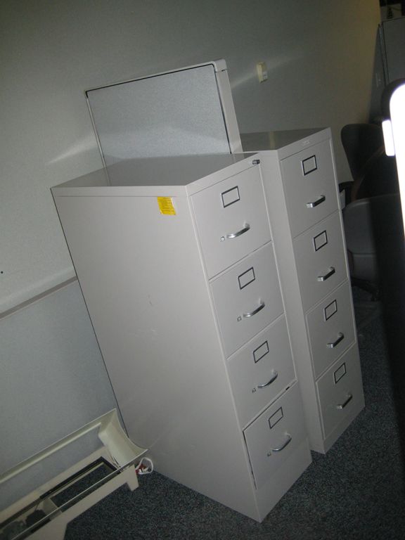 2 - 4 DRAWER VERTICAL FILES