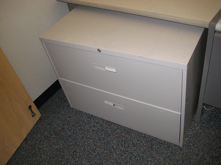 2 DRAWER LATERAL FILE