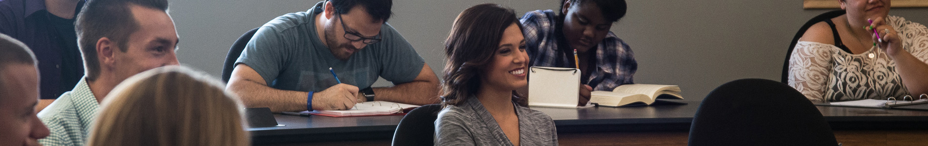 female student in classroom