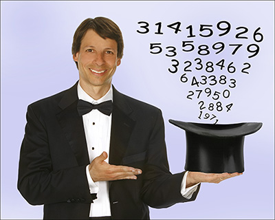 Dr. Arthur Benjamin, a magician