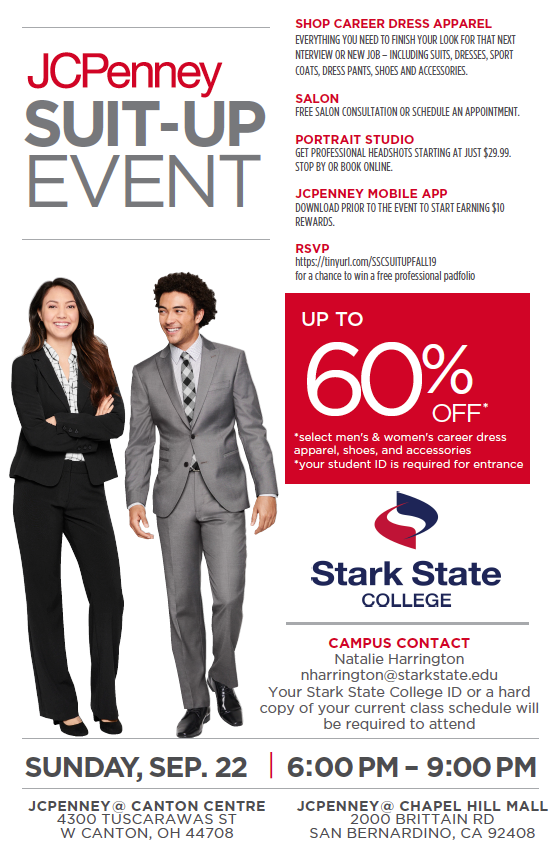 JCPenney Suit-Up event