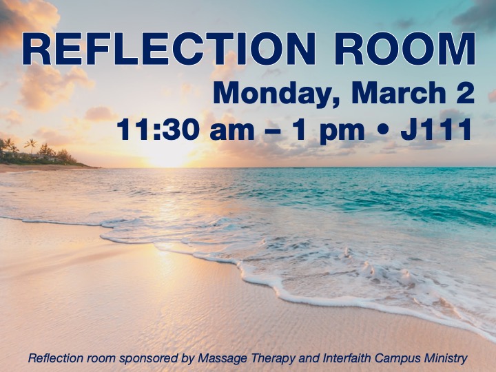 march 2 reflection room
