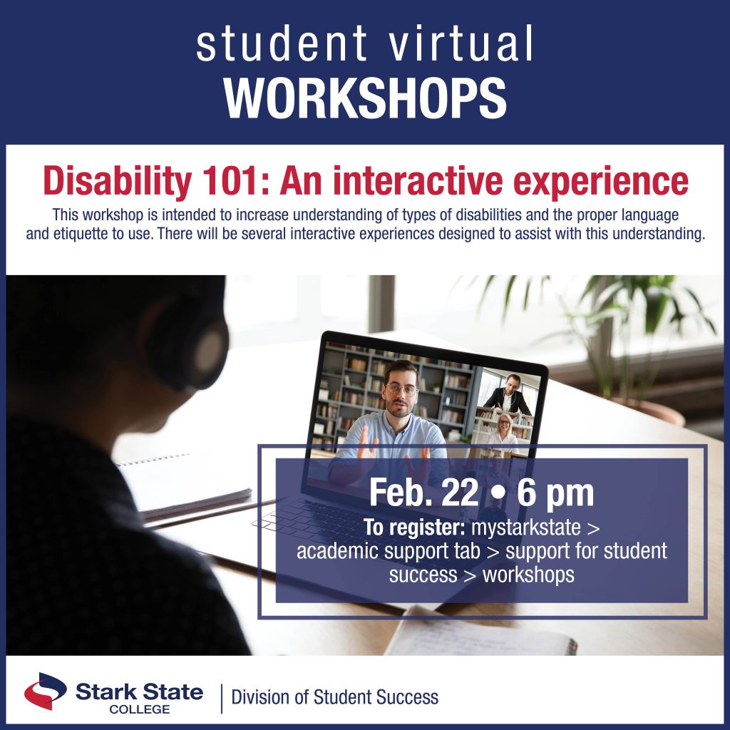 Virtual student workshops | Disability 101: An interactive experience