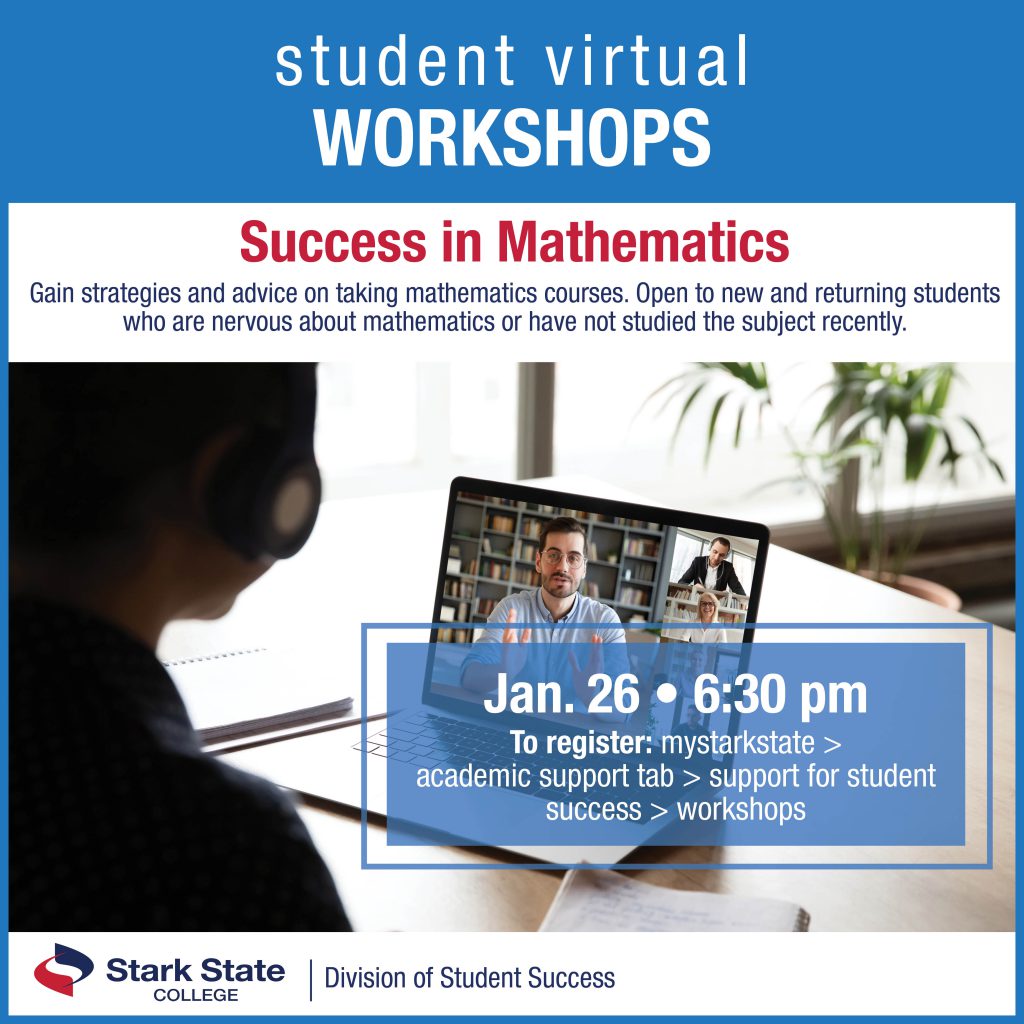 Virtual student workshop | Success in mathematics
