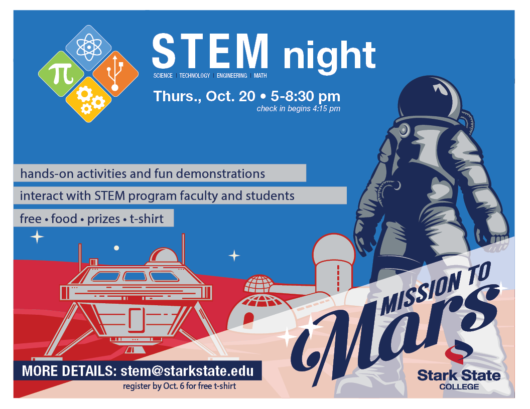 Mission to Mars STEM night event