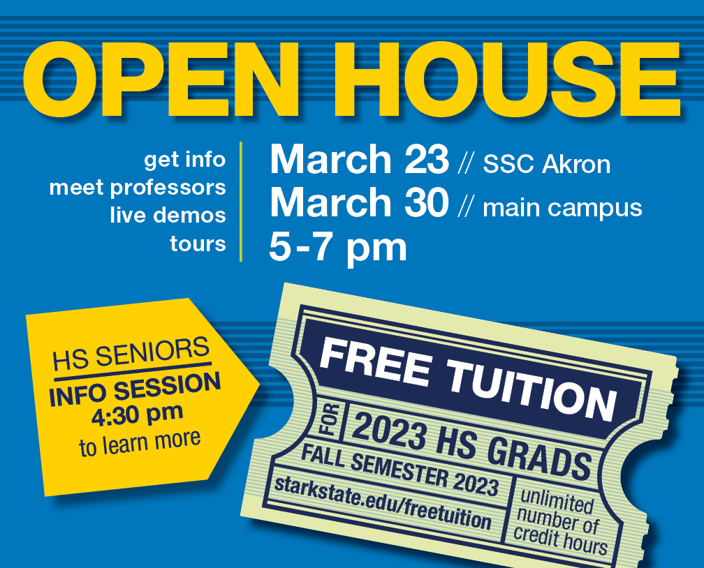 Open House and High School Senior Free Tuition info session