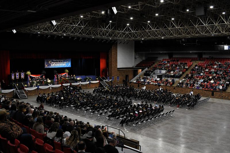 Stark State College commencement at the Canton Civic Center