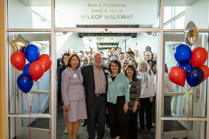 Ron and Ruthanne Wilkof honored