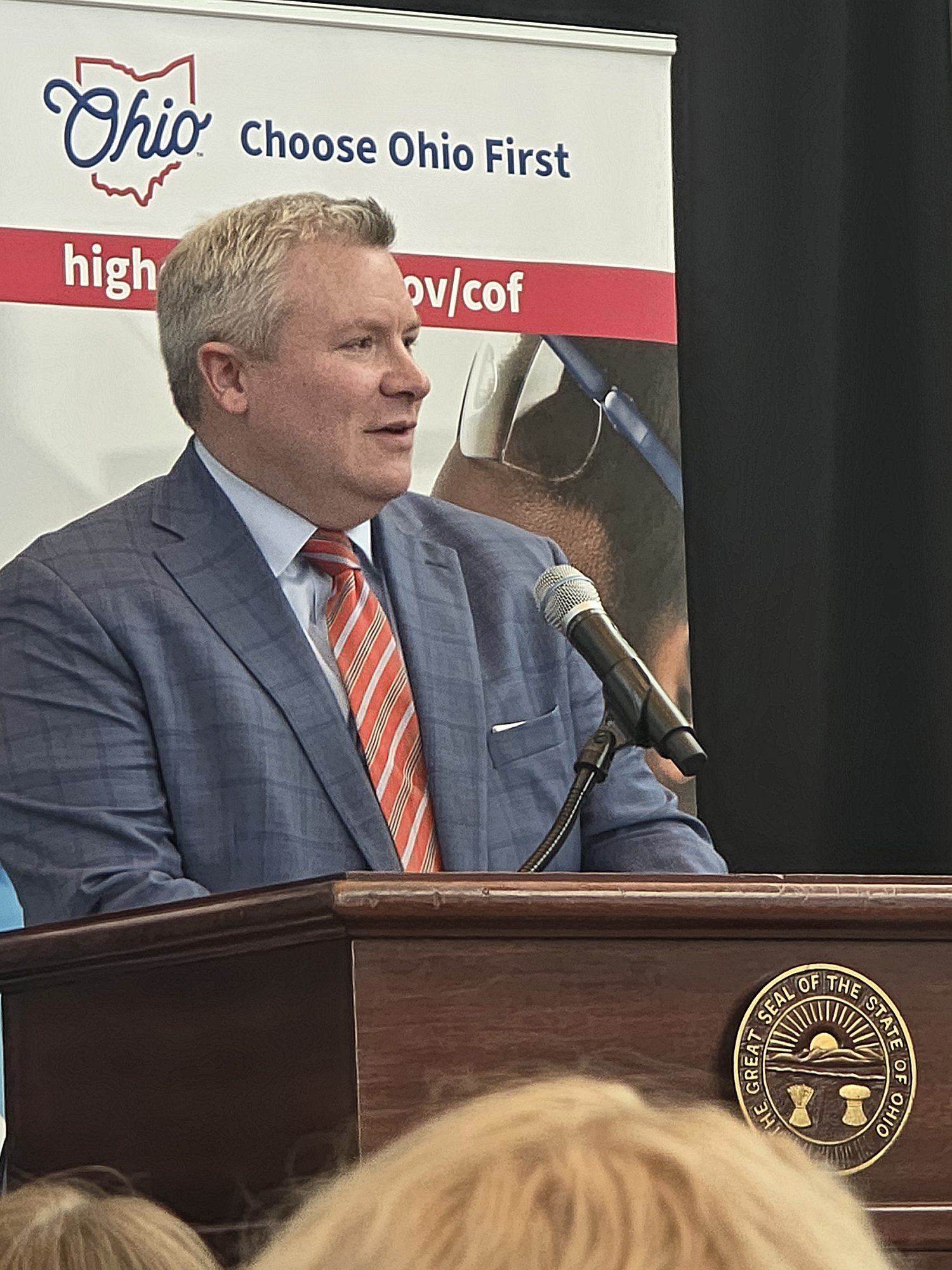 Mike Duffey, Chancellor of the Ohio Department of Higher Education