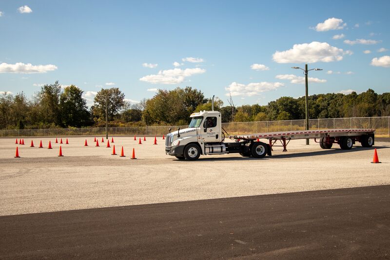 Commercial driver’s license (CDL), flatbed truck