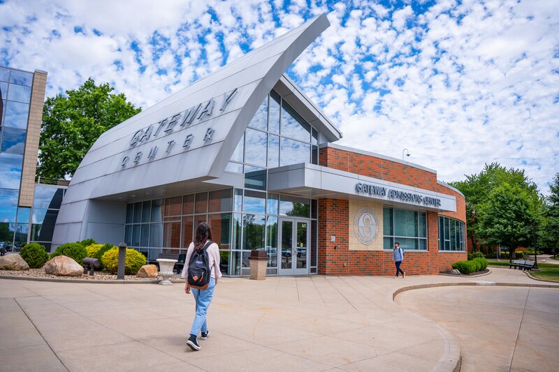 Gateway Admissions Center entrance