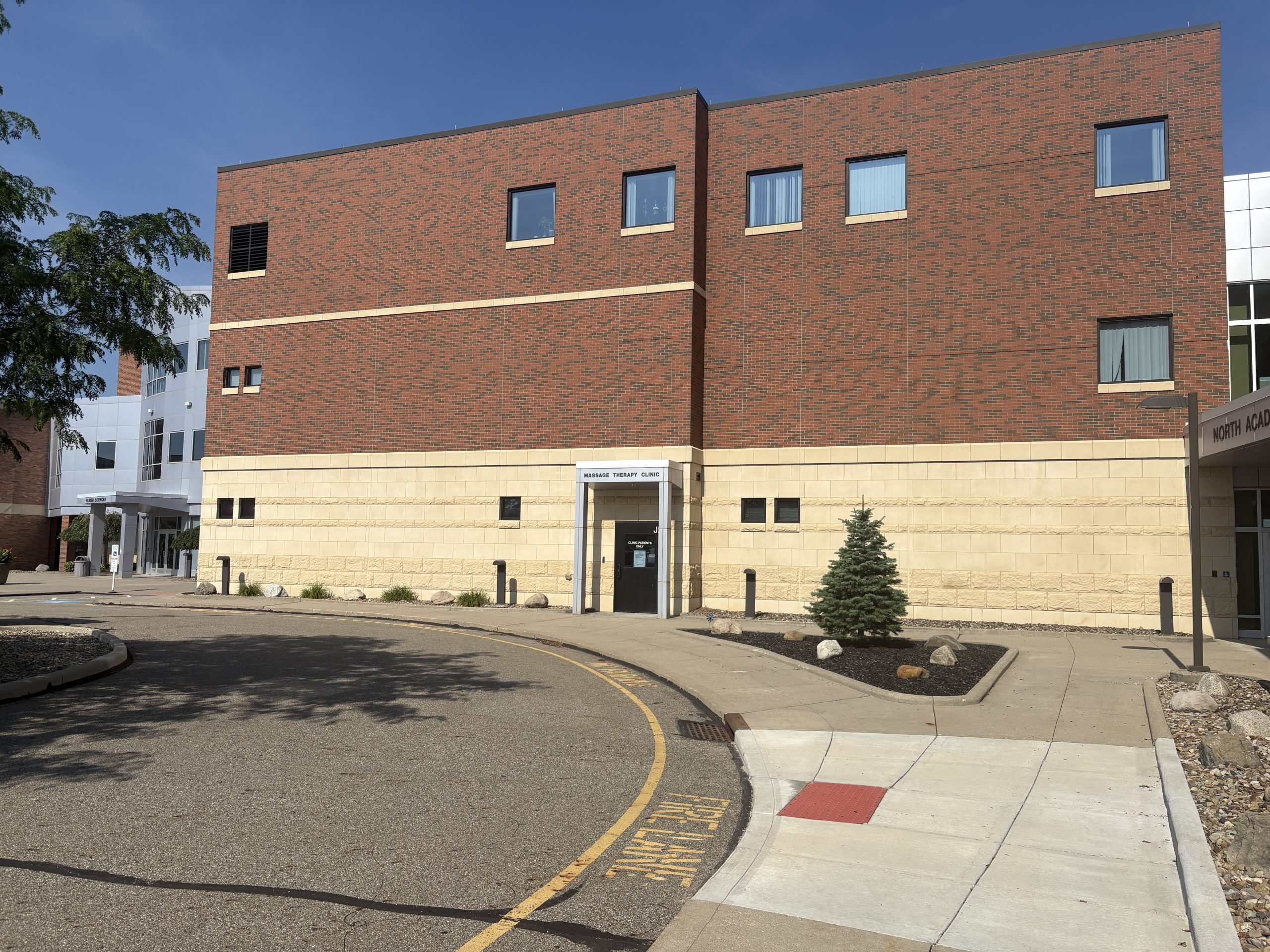 Massage Therapy Clinic entrance