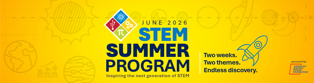 STEM summer program graphic