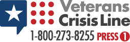 Veterans Crisis Line, 800-273-8255, press 1