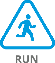 Run, graphic for run